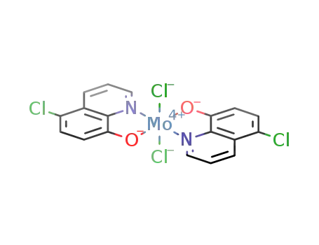 dichlorobis(5-chloro-8-quinolinolato)molybdenum (IV)