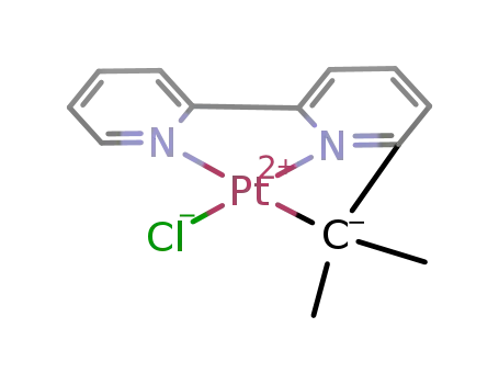 PtCl(C10H7N2C(CH3)2)