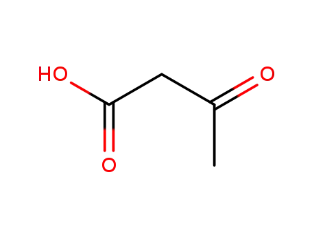 Molecular Structure of 541-50-4 (Acetoacetic Acid)