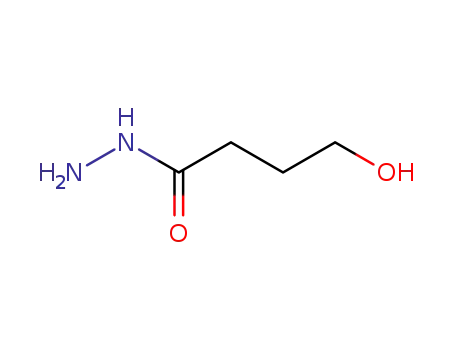 Molecular Structure of 3879-08-1 (4-HYDROXYBUTYRIC ACID HYDRAZIDE)