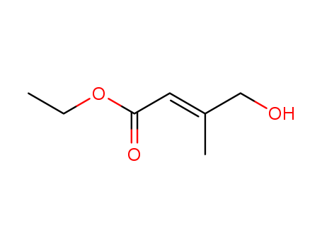 2-Butenoic acid, 4-hydroxy-3-methyl-, ethyl ester, (2E)-