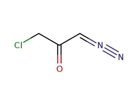 Molecular Structure of 20485-53-4 ((1Z)-3-chloro-1-diazonioprop-1-en-2-olate)