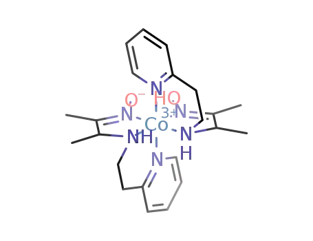 (CoH(NC5H4CH2CH2NHCH(CH3)C(CH3)NO)2)(2+)