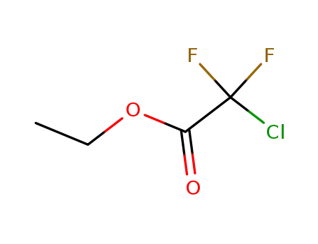 Molecular Structure of 383-62-0 (Chlorodifluoroacetic acid ethyl ester)