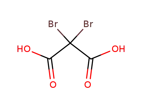 Molecular Structure of 595-45-9 (Dibromomalonic acid)
