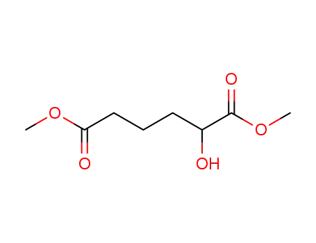 Molecular Structure of 22191-05-5 (Hexanedioic acid, 2-hydroxy-, dimethyl ester)