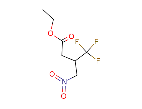 4,4,4-trifluoro-3-(nitromethyl)butyric acid ethyl ester