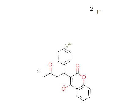 difluorovanadium(IV)di(4-oxo-3-(oxo-1-phenylbutyl)2H-1-benzopyran-2-one)