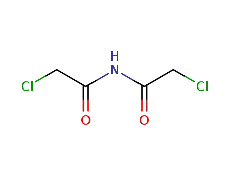 Molecular Structure of 4960-82-1 (2-chloro-N-(2-chloroacetyl)acetamide)