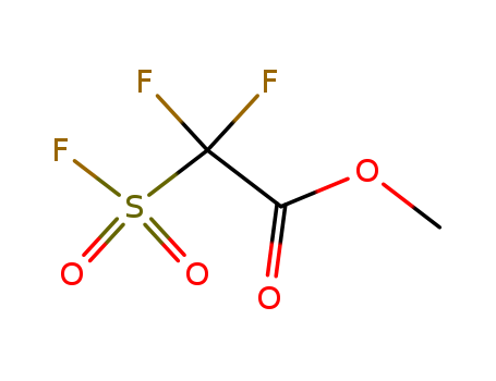 680-15-9,Methyl 2,2-Difluoro-2-(fluorosulfonyl)acetate,Aceticacid, difluoro(fluorosulfonyl)-, methyl ester (6CI,7CI,8CI,9CI);(Fluorosulfonyl)difluoroacetic acid methyl ester;2,2-Difluoro-2-fluorosulfonylacetic acid methyl ester;Difluoro(fluorosulfonyl)acetic acid methyl ester;Methyl(fluorosulfonyl)difluoroacetate;Methyl 2-fluorosulfonyldifluoroacetate;Methyl difluoro(fluorosulfonyl)acetate;Methyl fluorosulphonyldifluoroacetate;