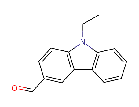 Molecular Structure of 7570-45-8 (N-Ethyl-3-carbazolecarboxaldehyde)