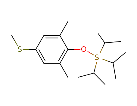 2,6-dimethyl-4-methylsulfanylphenoxytriisopropylsilane