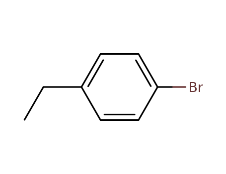 1585-07-5,4-Bromoethylbenzene,1-Bromo-4-ethylbenzene;4-Ethyl-1-bromobenzene;4-Ethylphenylbromide;p-Ethylbromobenzene;Benzene,1-bromo-4-ethyl-;