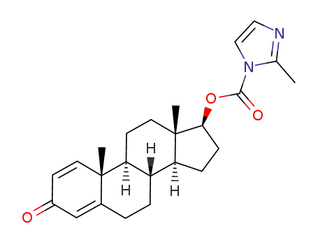 3-oxoandrosta-1,4-dien-17β-yl-2'-methyl-1H-imidazole-1-carboxylate
