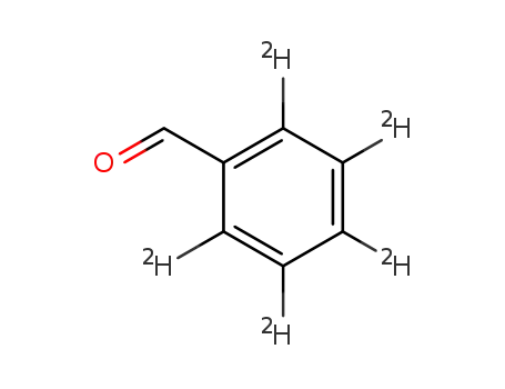 Molecular Structure of 14132-51-5 (BENZALDEHYDE-D6)