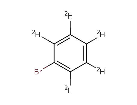 Molecular Structure of 4165-57-5 (BROMOBENZENE-D5)