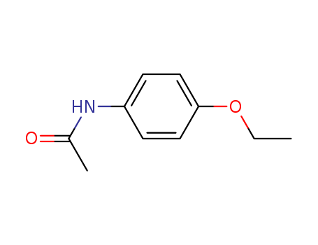 62-44-2,Phenacetin,p-Acetophenetidide(8CI);4-(Acetylamino)phenetole;4-Ethoxy-1-acetylaminobenzene;4-Ethoxyacetanilide;4'-Ethoxyacetanilide;Aceto-4-phenetidine;Acetophenetidin;Acetophenetidine;Acetophenetin;Acetphenetidin;Fenidina;Fenina;Kalmin;N-(4-Ethoxyphenyl)acetamide;N-Acetyl-4-ethoxyaniline;N-Acetyl-p-ethoxyaniline;N-Acetyl-p-phenetidine;NSC 7651;Pertonal;Phenacetin;Phenacetine;Phenazetin;Phenedina;Phenidin;Phenin;p-Ethoxyacetanilide;