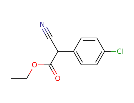 ethyl 2-(4-chlorophenyl)-2-cyanoacetate