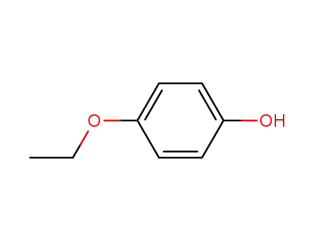 Molecular Structure of 622-62-8 (4-Ethoxyphenol)