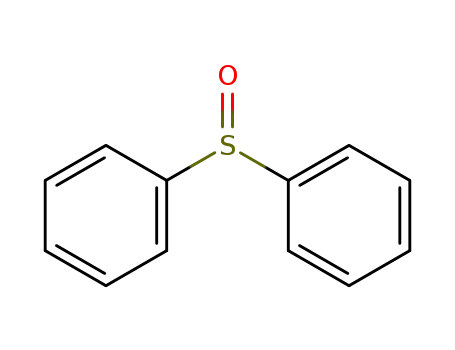 Molecular Structure of 945-51-7 (Phenyl sulfoxide)