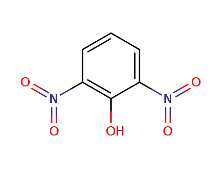 Molecular Structure of 573-56-8 (2,6-DINITROPHENOL)