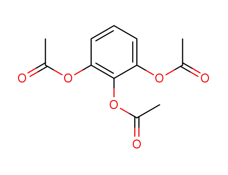 Molecular Structure of 525-52-0 (1,2,3-TRIACETOXYBENZENE)