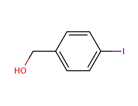 Molecular Structure of 18282-51-4 (4-Iodobenzyl alcohol)