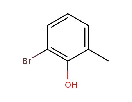Molecular Structure of 13319-71-6 (6-BROMO-O-CRESOL)