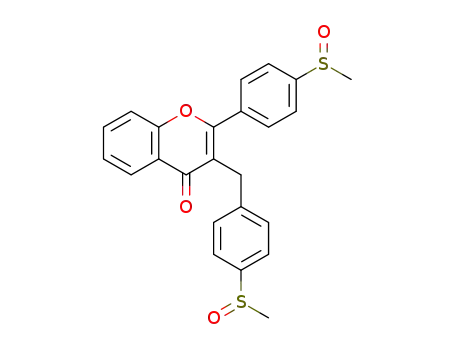 4'-methylsulfinyl-3-(4''-methylsulfinylbenzyl)-flavone