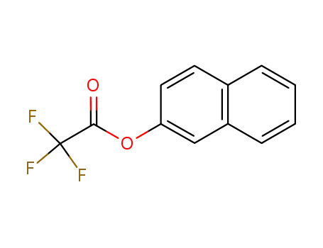 Molecular Structure of 398-49-2 (Acetic acid, 2,2,2-trifluoro-, 2-naphthalenyl ester)