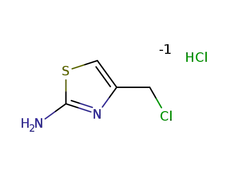 4-(chloromethyl)thiazol-2-amine hydrochloride