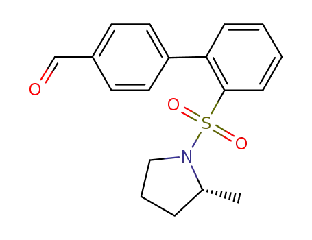 2'-((R)-2-Methyl-pyrrolidine-1-sulfonyl)-biphenyl-4-carbaldehyde