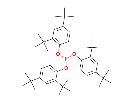 Molecular Structure of 31570-04-4 (Tris(2,4-ditert-butylphenyl) phosphite)