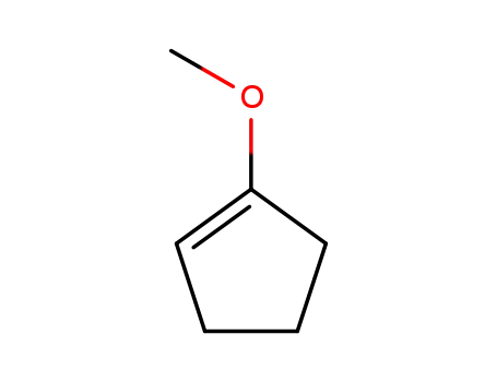 Molecular Structure of 1072-59-9 (1-Methoxy-1-cyclopentene)