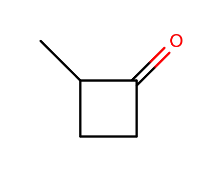 Molecular Structure of 1517-15-3 (2α-Methylcyclobutanone)