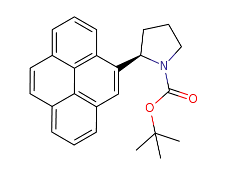 N-Boc-(R)-2-(4-pyrenyl)pyrrolidine