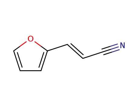 Molecular Structure of 6125-63-9 ((E)-3-(2-furyl)acrylonitrile)