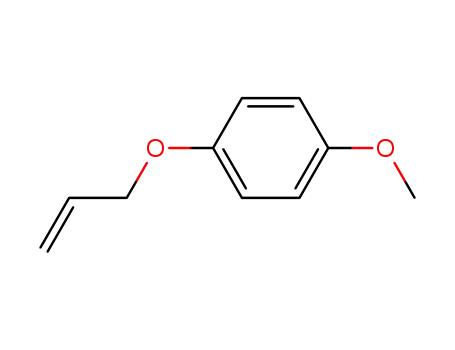 Molecular Structure of 13391-35-0 (4-ALLYLOXYANISOLE)