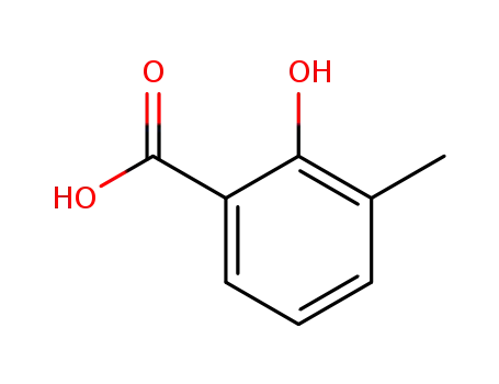 Molecular Structure of 83-40-9 (3-Methylsalicylic acid)