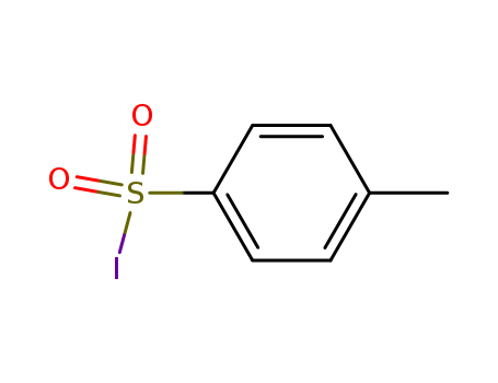 Molecular Structure of 1950-78-3 (Benzenesulfonyl iodide, 4-methyl-)