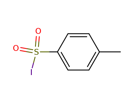 Molecular Structure of 1950-78-3 (Benzenesulfonyl iodide, 4-methyl-)