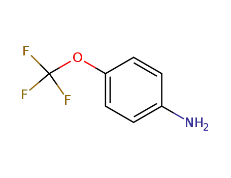 Molecular Structure of 461-82-5 (4-(Trifluoromethoxy)aniline)