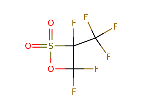 TRIFLUORO-3-TRIFLUOROMETHYL-1,2-OXATHIETANE-2,2-DIOXIDE