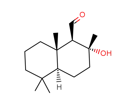 (1R,2R,4aS,8aS)-(+)-2-hydroxy-1,2,3,4,4a,5,6,7,8,8a-decahydro-2,5,5,8a-tetramethyl-naphthalen-1-aldehyde