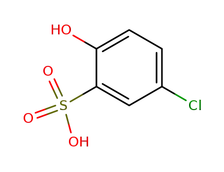 Molecular Structure of 2051-65-2 (5-CHLORO-2-HYDROXY-BENZENESULPHONIC ACID)
