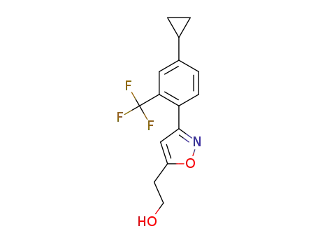 2-{3-[4-cyclopropyl-2-(trifluoromethyl)phenyl]-5-isoxazolyl}ethanol