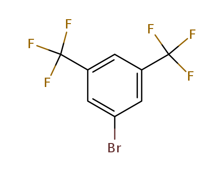 328-70-1,3,5-Bis(trifluoromethyl)bromobenzene,1-Bromo-3,5-bis(trifluoromethyl)benzene;3,5-Bis(trifluoromethyl) bromobenzene;1-Bromo-3,5-bis-(trifluoromethyl)benzene;1,3-Bis(trifluoromethyl)-5-bromobenzene;3,5-Di(trifluoromethyl)bromobenzene;