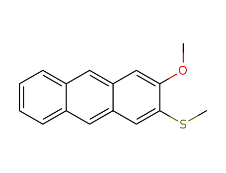 3-methylthio-2-methoxyanthracene