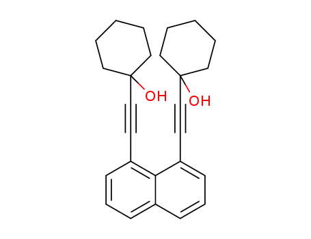 1,1'-(naphthalene-1,8-diylbis(ethyne-2,1-diyl))dicyclohexanol