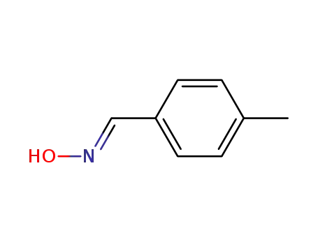 Molecular Structure of 3717-15-5 ((αE)-N-Hydroxy-4-methylbenzenemethaneimine)